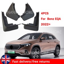 Genuine Front & Rear Splash Guards Mud Flaps FOR 2022-2024 Mercedes Benz EQA new