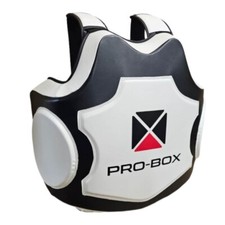 Pro Box Hi Impact Coaches Boxing Body Protector Pad Belly Sparring Armour MMA