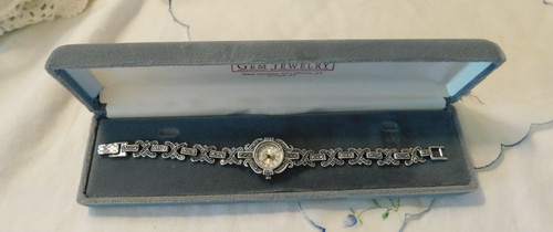 Sterling silver marcasite - sterling,