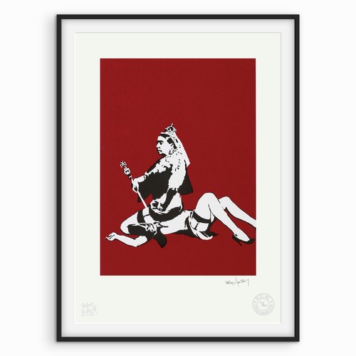 Banksy queen vic limited - queen,