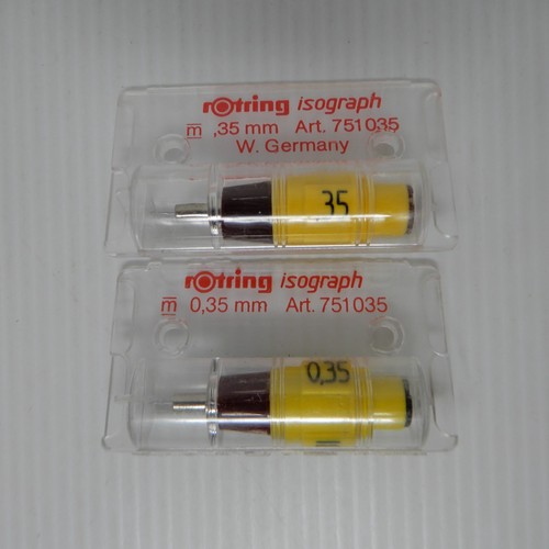Rotring isograph 35mm - 2x,