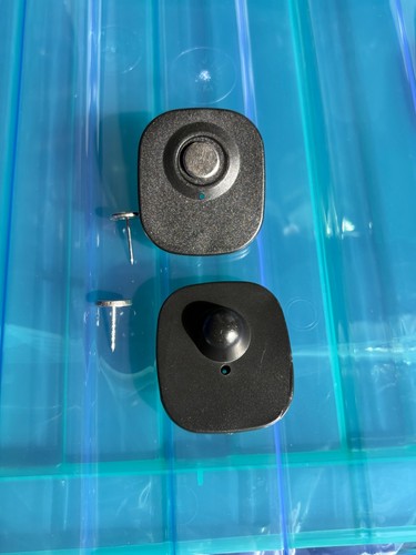 Black mini security - security, tags