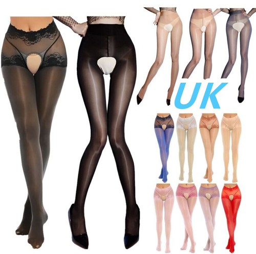 Women sheer mesh glossy - uk,