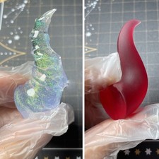 Sheep Horn Earrings Silicone