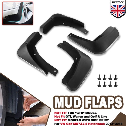4pcs front rear mud flaps - 4pcs,