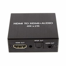 4K HDMI In to 3.5MM AUX SPDIF
