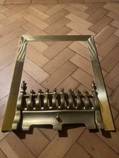 Vintage Solid Brass Fire Fret/ Fire Surround 