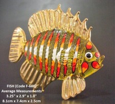 BEAUTIFUL GLASS FISH Decorative Glass Ornament Blown Glass Figurine Glass Animal