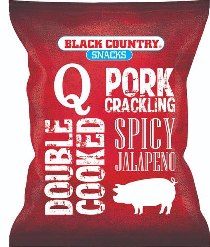 Pork crackling jalapeno 40g - q,