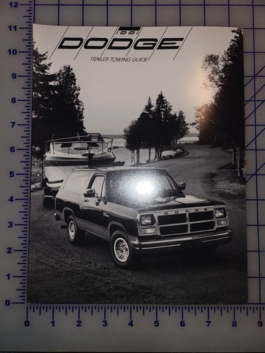 1991 dodge trailer - dodge,