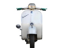 Right Side 105mm Round Legshield Clamp On Mirror Chrome Vespa Lambretta LML RHS