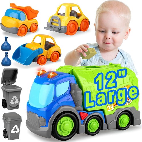 Busy city garbage truck toy - city,