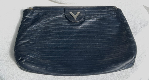 Valentino black leather - black,