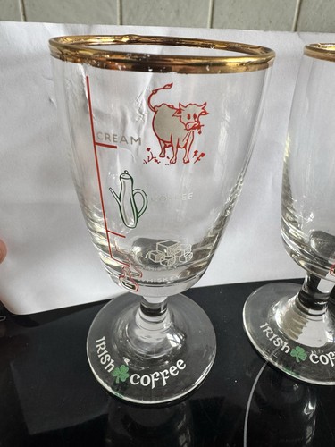 2pc irish coffee glasses - 2pc, clear