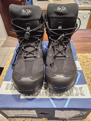 Haix mens black eagle - black, safety