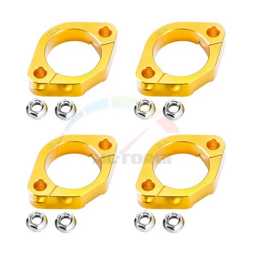 Exhaust header split clamps - split,