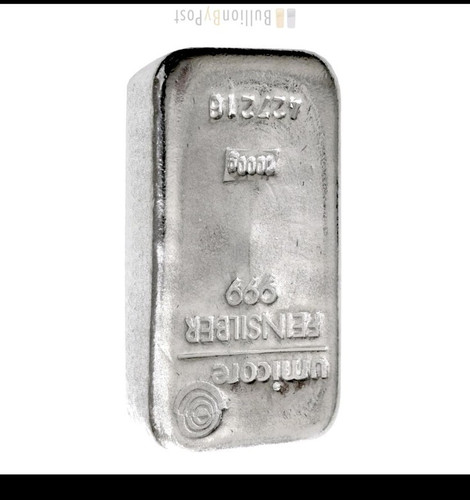 Umicore 1kg silver bars - , plenty