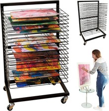 Art Drying Rack for Classroom | Functional & Mobile Paint | 25 L 