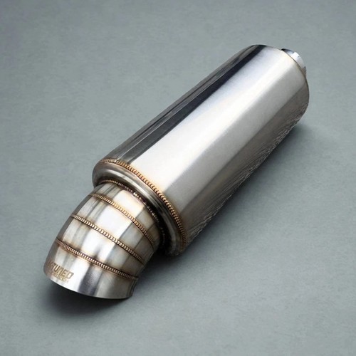 Tuned style turndown muffler - k-tuned,