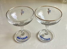 Pair Rare Early Babycham