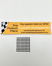 Bell Mini Helmet HP7/77 1:2 Air Vent Dots Accessory F1 Norris Leclerc Hamilton