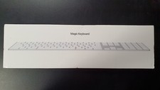 Apple Magic Keyboard with Numeric Pad - British English (White)