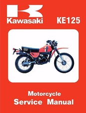 Kawasaki service manual 1981 KE125-A8 & 1982 KE125-A9