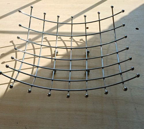 Chrome open weave - chrome,
