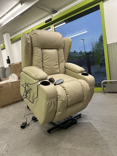 Electric rise recliner winged - rise,
