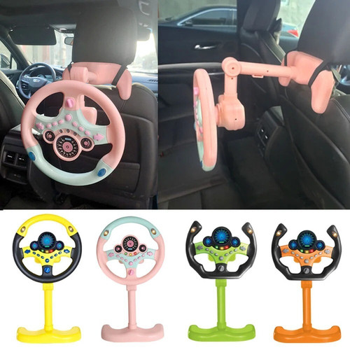 Kids driving steering wheel - kids,