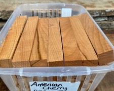 1 x American Cherry Pen Blank 22 x 22 x 150mm / Woodturning / Exotic Hardwoods