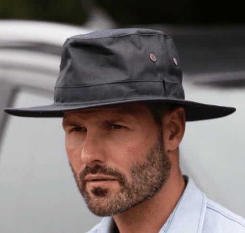 Failsworth unisex navy waxed - failsworth,