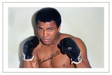 MUHAMMAD ALI BOXING SIGNED