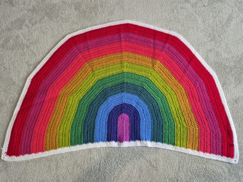 Handmade crochet baby blanket - baby,