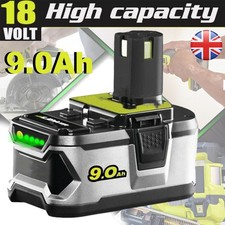 Replacement For Ryobi One Plus P108 BPP-1815 BPP-1817 P107 18V 9.0Ah Battery UK