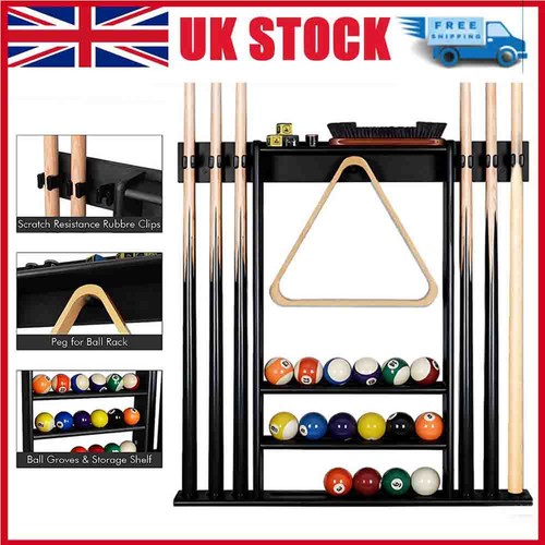 Billiards pool cue rack - pool,