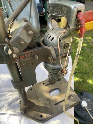 Wolf vintage pillar drill - wolf,