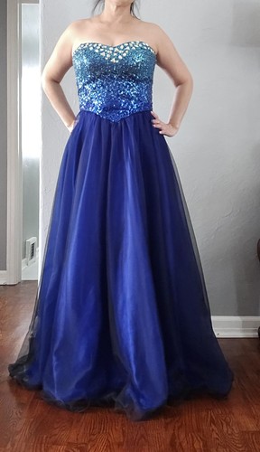 Masquerade ball dress royal - ball,