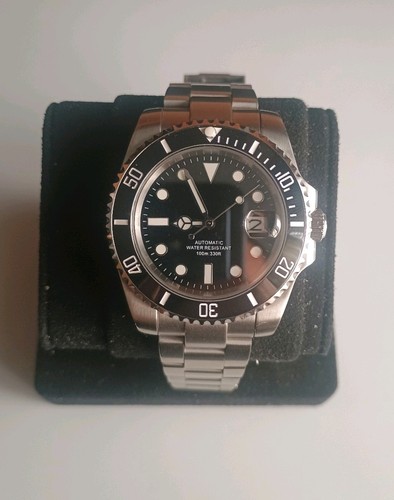 Automatic black divers - black,