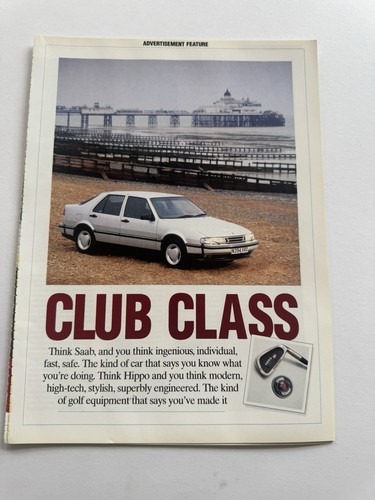 Original vintage saab - original, cd