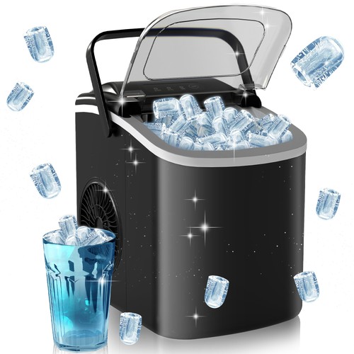Homcom ice maker - ice, scoop