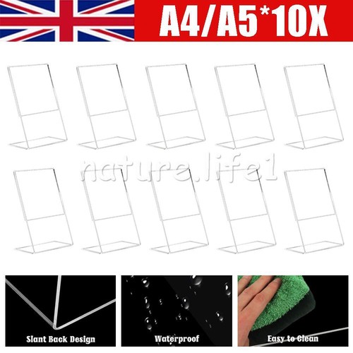10x new acrylic - a5, counter