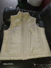 Ladies Cream Gilet Size 20 by