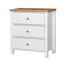 White Chest of Drawers Oak