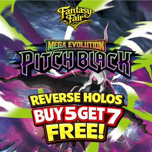 Pitch black reverse holo - -,