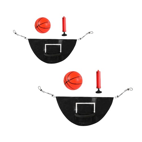 Trampoline basketball hoop - basketball,