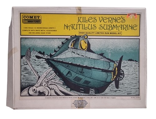 Jules verne nautilus - verne, submarine