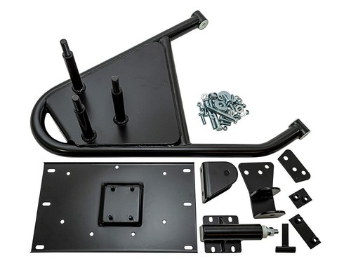 Swing away spare - wheel, carrier