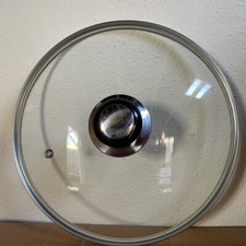 Glass Lids With Knob Saucepan Wok Casserole Frying Pan Lid 24 26 28 30 32cm