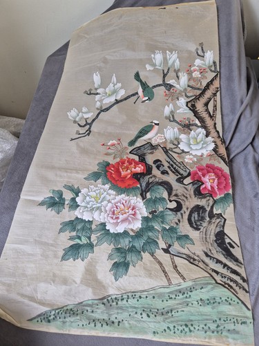 Vintage chinese hand painted - chinese,
